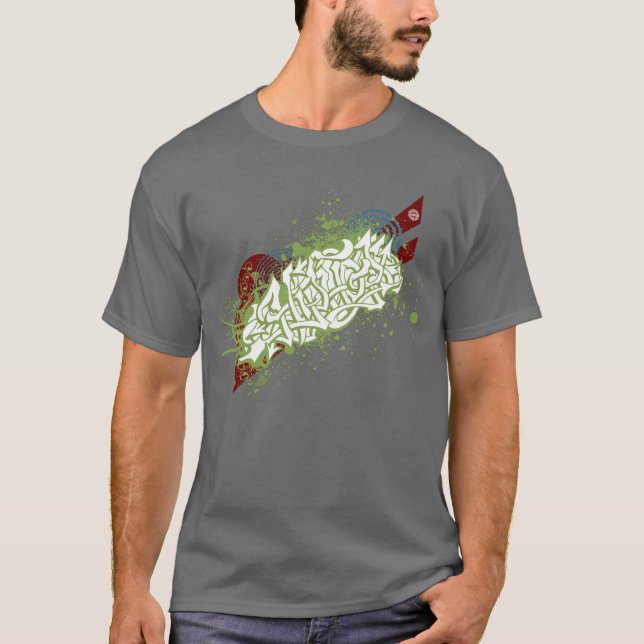 Hip-Hop Graffiti T-Shirt (Front)