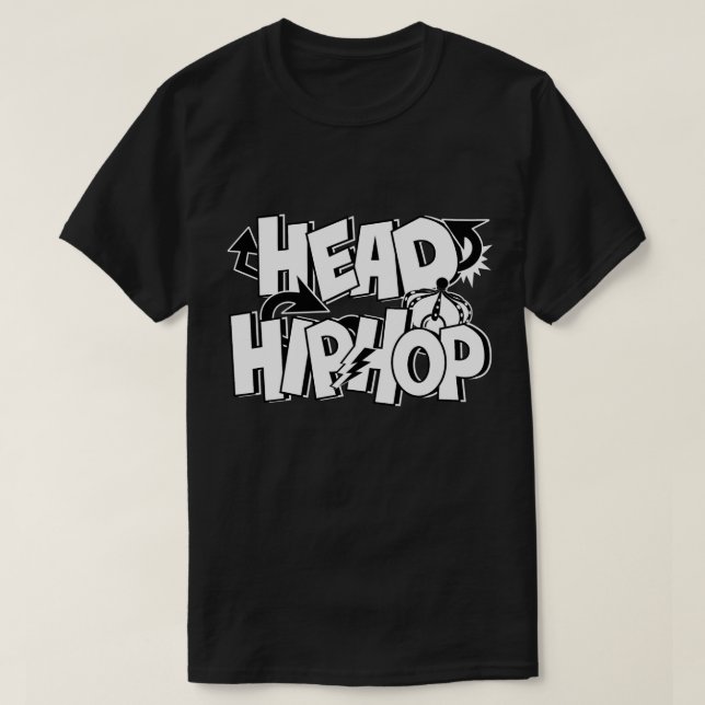 Hip-Hop Head King  T-Shirt (Design Front)