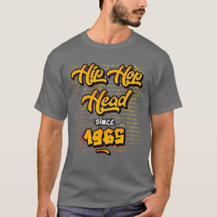 Hip Hop Head Since 1965 60 Years of Culture T-Shirt
