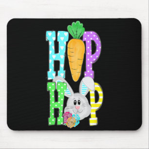 Hip hop hippity easter bunny funny graphic Hip hop Mouse Mat