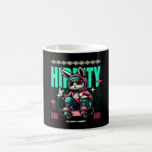 Hip-Hop Hoppity - Skater Bunny Easter Coffee Mug