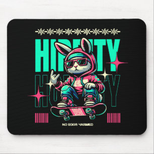 Hip-Hop Hoppity - Skater Bunny Easter Mouse Mat
