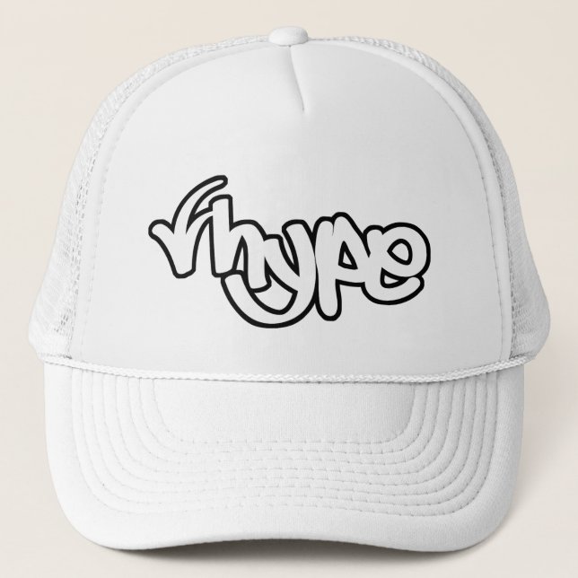 Hip-Hop Hype Trucker Hat (Front)