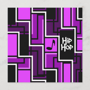 Hip Hop invitation - customize