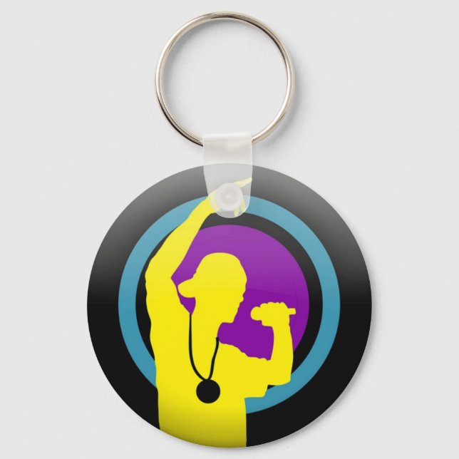 Hip Hop Keychain (Front)