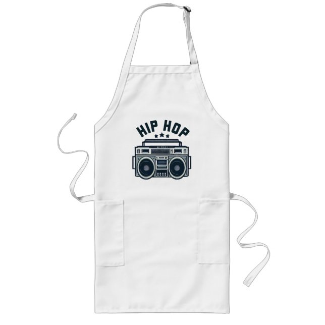 Hip hop long apron (Front)