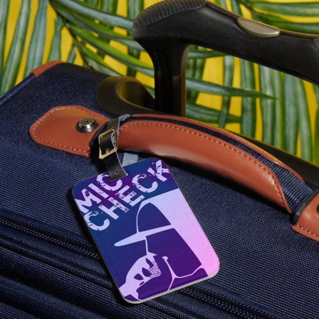 HIP HOP LUGGAGE TAG (Front Insitu 1)