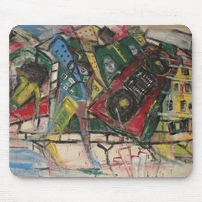 HIP HOP MURAL MOUSE MAT (Front)