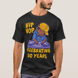 Hip Hop Music 50th Anniversary Black History Dj Da T-Shirt