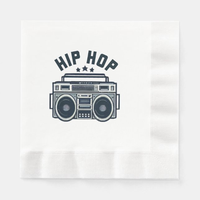 Hip hop napkin (Front)