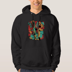 Hip Hop Old School Rapper Hoodie