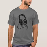 Hip-Hop Over Ear Headphones Old School Rap Street