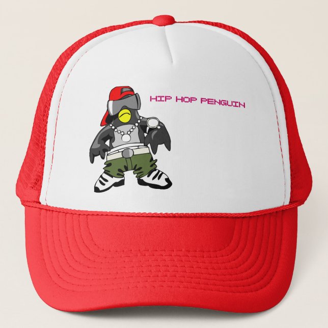 HIP HOP PENGUIN HAT (Front)