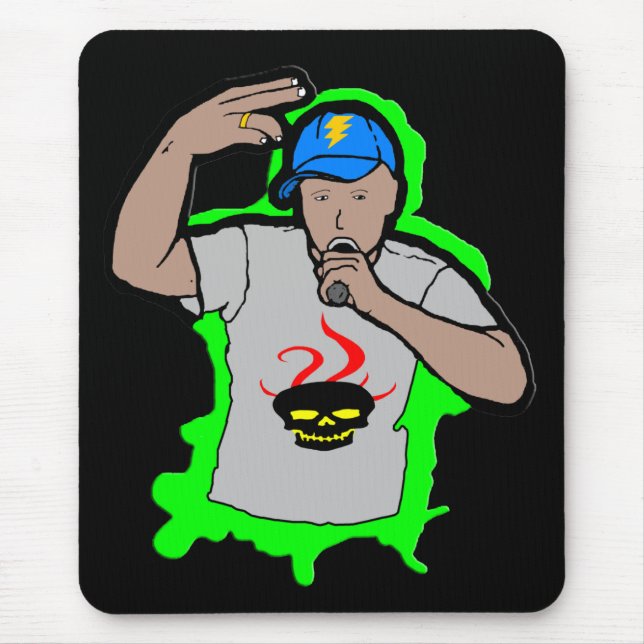Hip Hop Rap 1 Mouse Mat (Front)