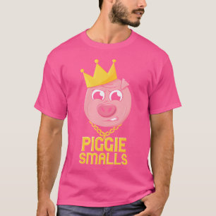 Hip Hop Rap Piggie Smalls Pig Farmer Pun T-Shirt