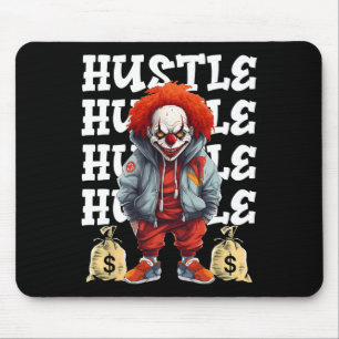 Hip Hop Scary Clown Hustle Money Urbyn Streetwear Mouse Mat