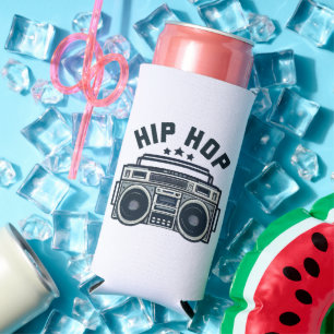 Hip hop seltzer can cooler
