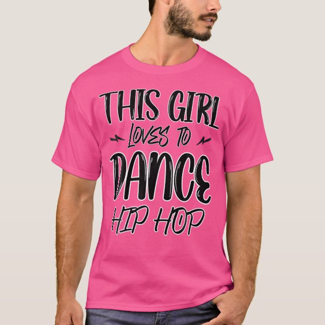 Hip Hop Shirt Women Breakdancing Girls Hiphop Danc (Front)
