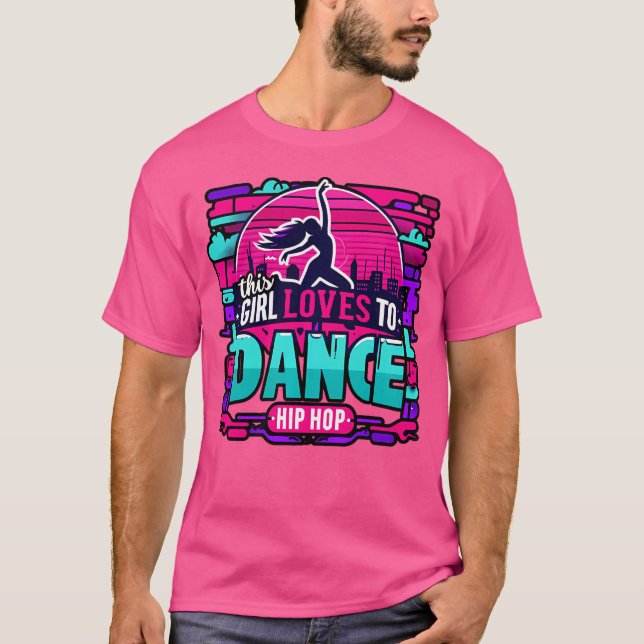Hip Hop Shirt Women Breakdancing Girls Hiphop Danc (Front)