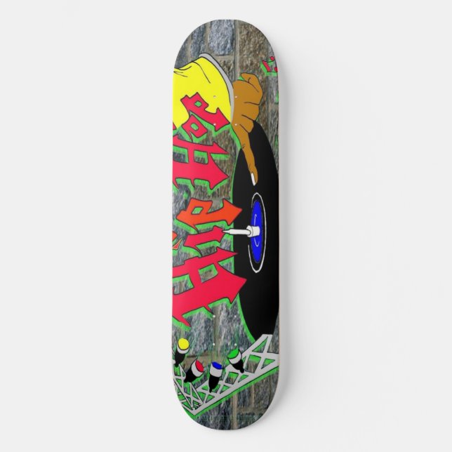 hip hop skateboard (Front)