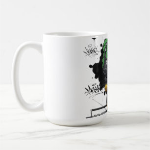 Hip-Hop Snoopy Urban Street Art Illustration Coffee Mug