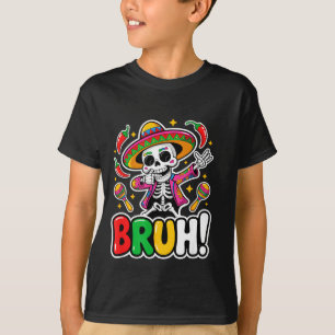 Hip hop sombrero shirt for kids kids cinco de mayo