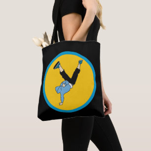Hip Hop street style breakdancer Tote Bag