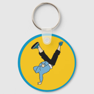 Hip Hop street style dancer Key Ring
