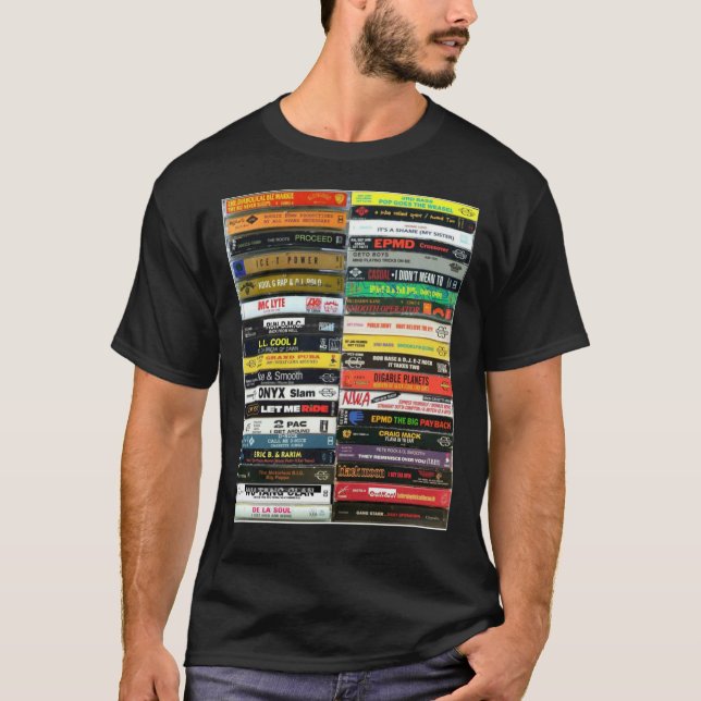 Hip Hop Tapes 90S Hip Hop Tees   (Front)