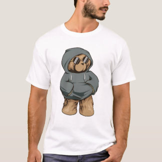 Hip Hop Teddy Bear Men T-Shirt