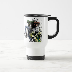 Hip hop to dancer travel mug