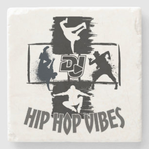 Hip Hop Vibes 2.w Stone Coaster