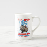 Hip Hop Wombat Funny Music Animal