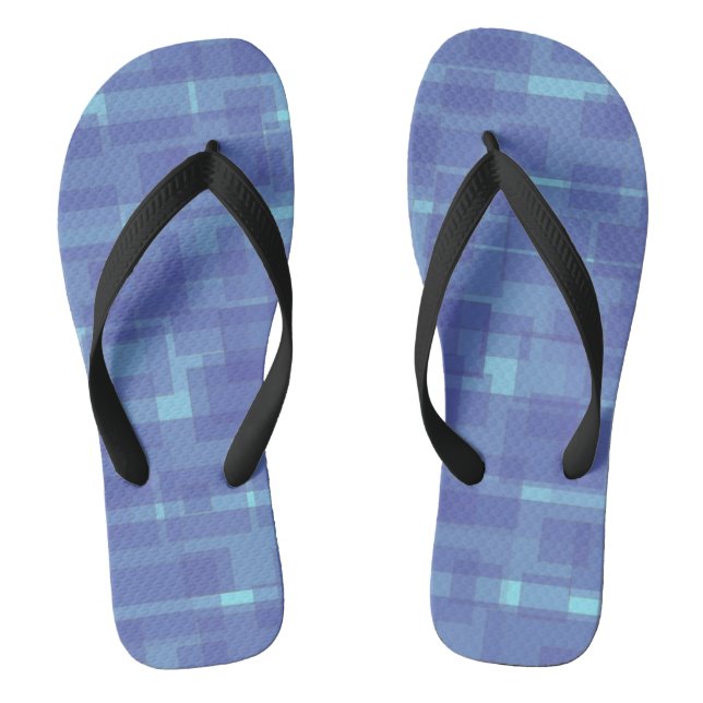 Hip House Navy Flip Flops (Footbed)