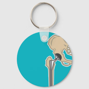 Hip Joint Replacement Key Ring
