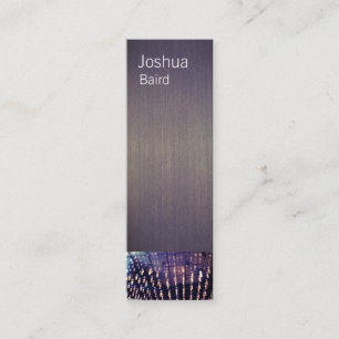 Hip Musician Mini Business Card