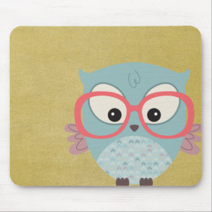 Hip Owl Mouse Mat