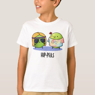 Hip-peas Funny Hippie Peas Pun T-Shirt