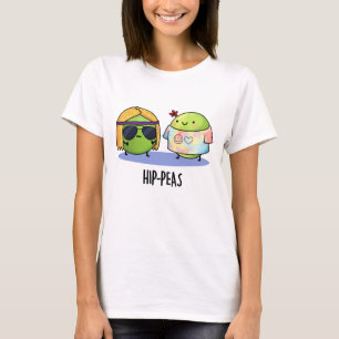 Hip-peas Funny Hippie Peas Pun T-Shirt