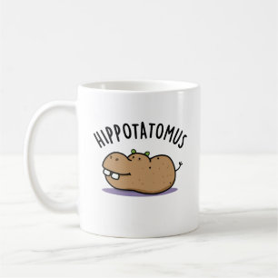 Hip-potato-mus Funny Hippo Pun  Coffee Mug