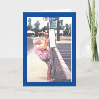 Hip Replacement Humour Holiday Card