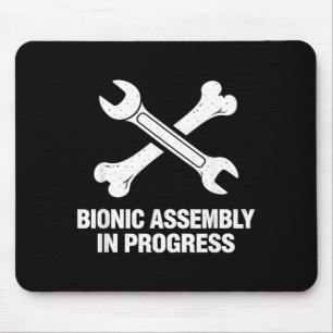 Hip Replacement Surgery Recovery Knee Humour Phras Mouse Mat
