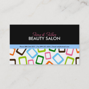 Hip Salon Business Cards