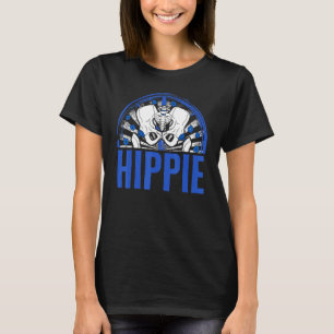 Hip Surgery Hippie Floral Bionic Broken Hip Replac T-Shirt