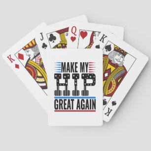 Hip Surgery Playing Cards