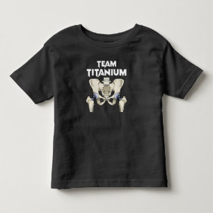 Hip Surgery Recovery Gifts Hippie Hip Replacement Toddler T-Shirt