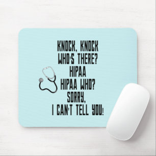 HIPAA Humour Mouse Mat
