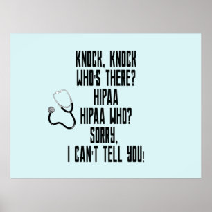 HIPAA Humour  Poster