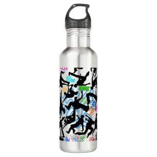 HipHop 50. Dance Pattern 710 Ml Water Bottle