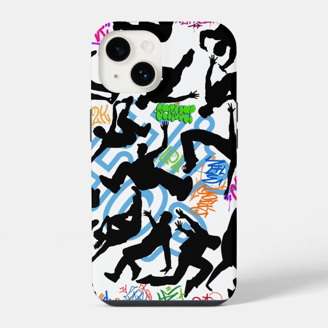 HipHop 50. Dance Pattern iPhone Case (Back)